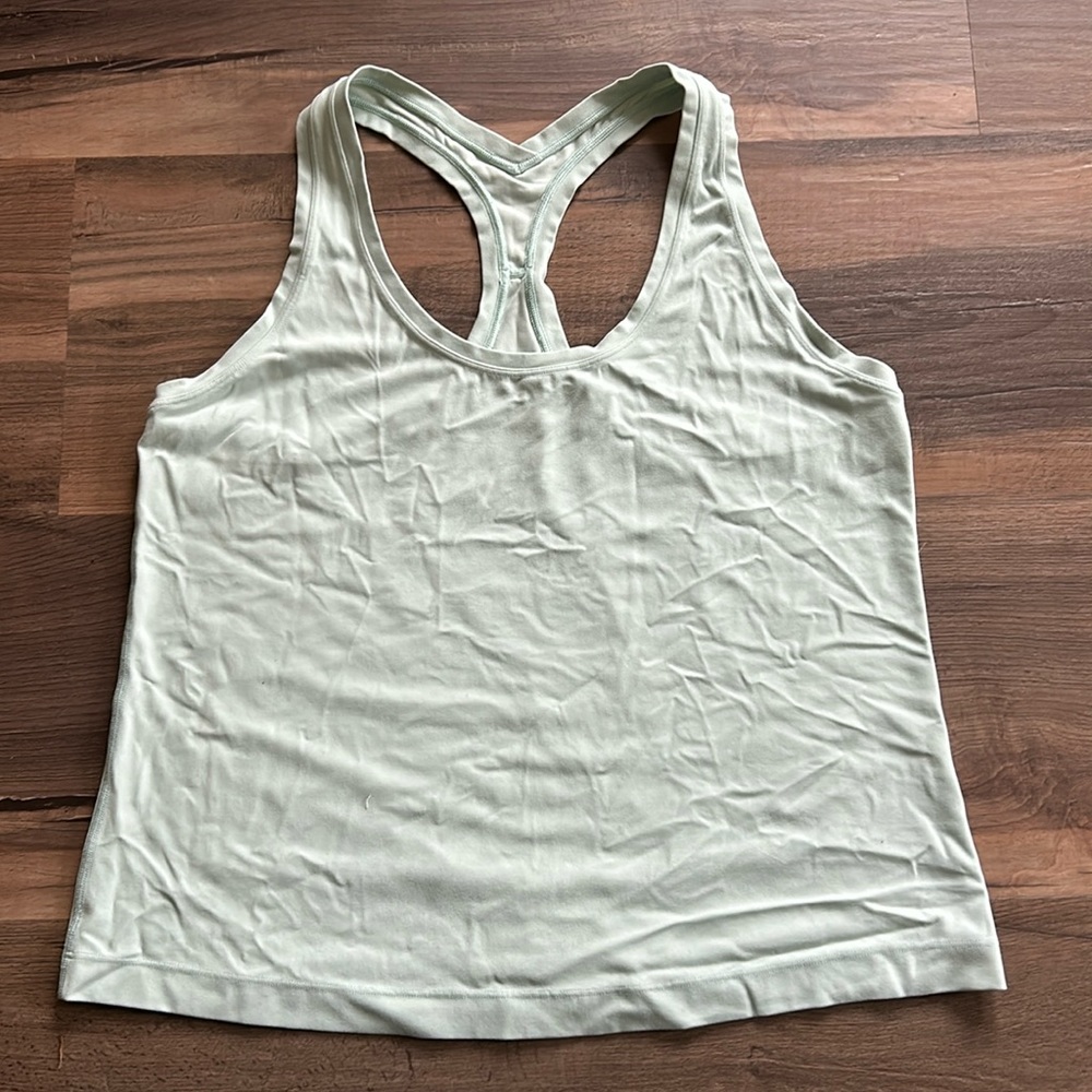 Lululemon tank top mint color size 12